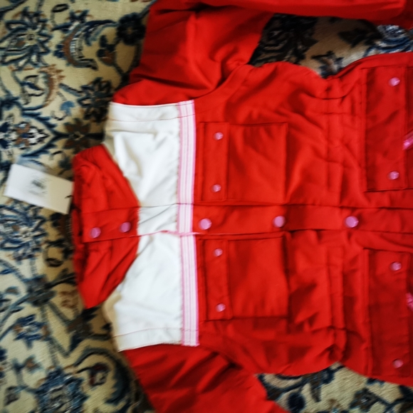 The Marc Jacobs big girl Colour-Block sleeves removablePadded Jacket - Picture 12 of 17